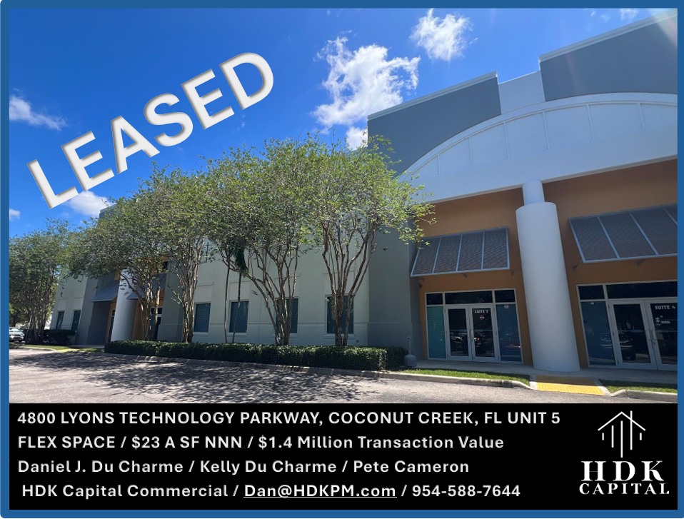 HDK Capital leased announcement: Lyons Technology Center
