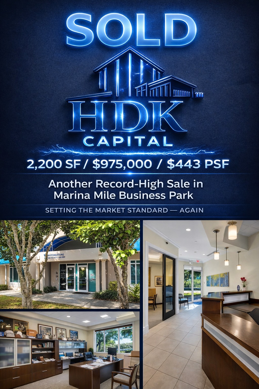 HDK Capital sold announcement: Marina Mile Business Park