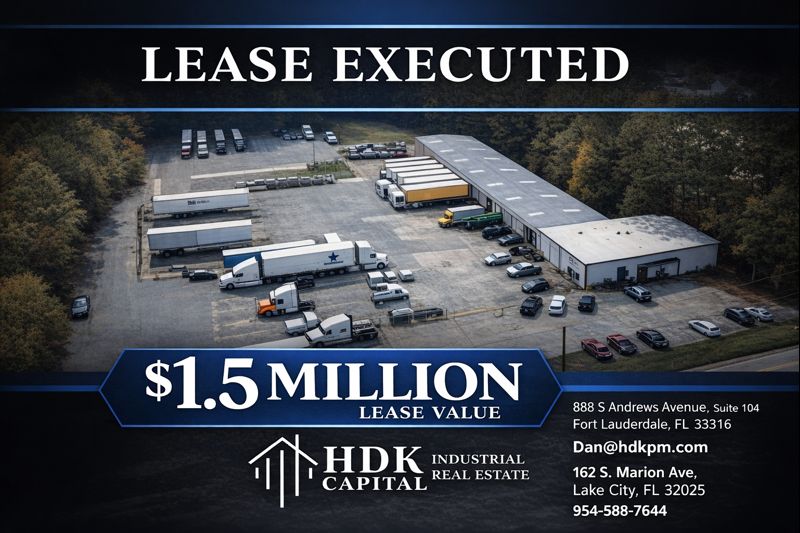 HDK Capital leased announcement: Industrial Lease Transaction